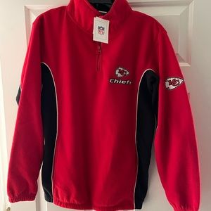 KC Chiefs Half Zip Jacket